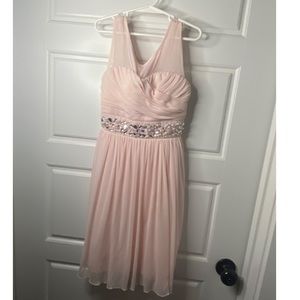 Girls Pink formal dress